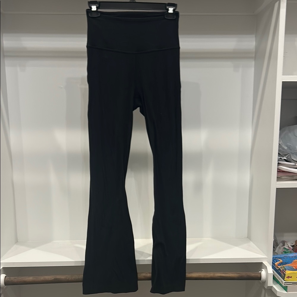 Lululemon Black High-Waisted Flare Pants